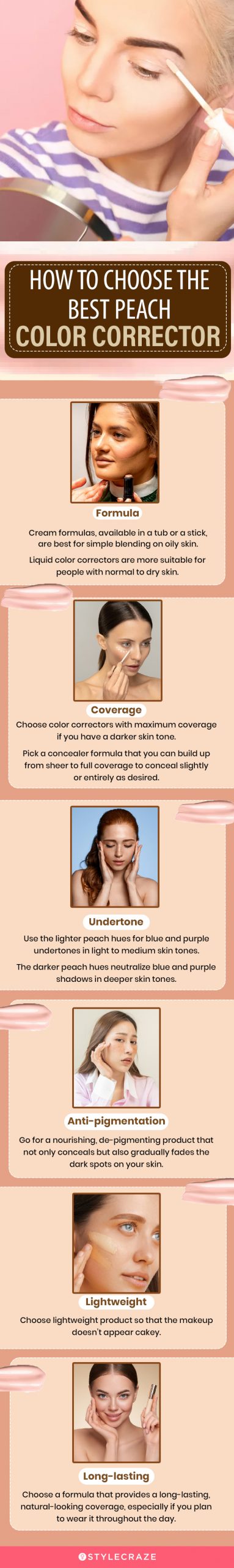 How To Choose The Best Peach Color Corrector