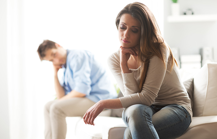 The silent treatment is a sign of a passive aggressive spouse