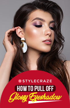 How to Pull Off Glossy Eyeshadow