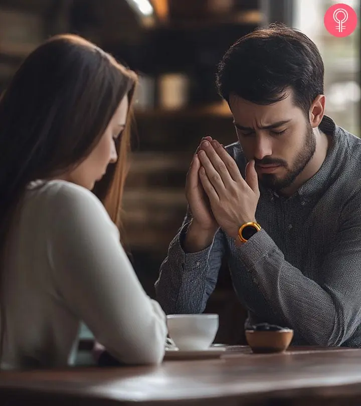 Husband Saying Sorry To His WIfe