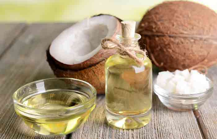 People with oily skin should avoid applying coconut oil .