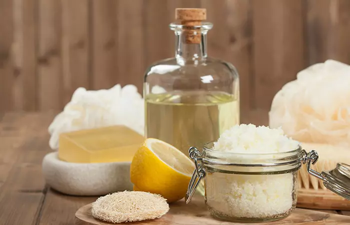 Lemon-Sugar Scrub