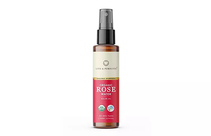 Life & Pursuits Organic Rose Water