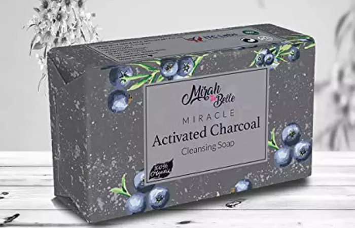 Mirah Belle Miracle Activated Charcoal Cleansing Soap