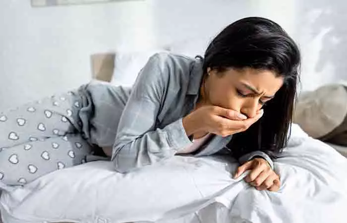 Woman having recurrent vomiting as side effect of Vitamin D