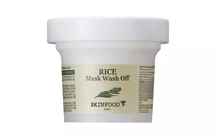 1.SkinFood Rice Mask Wash Off