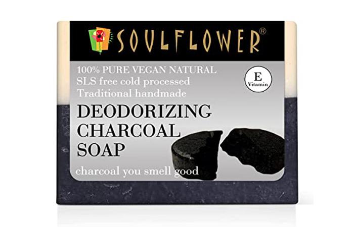 Soulflower Deodorizing Charcoal Soap