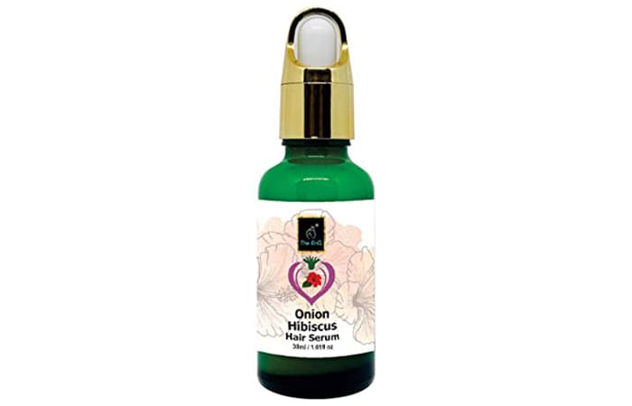 The EnQ Onion Hibiscus Hair Serum