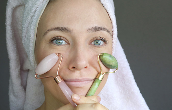 Jade rollers will not help with deep wrinkles