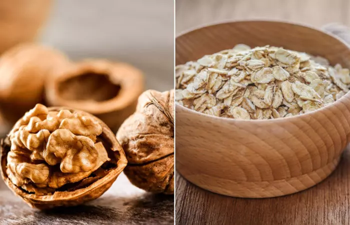 Walnuts And Oatmeal