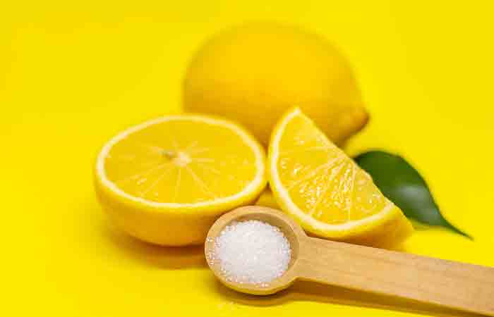Citric acid is naturally found in fruits like lemons
