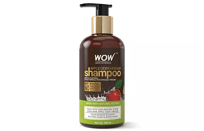 Wow Skin Science Apple Cider Vinegar Shampoo