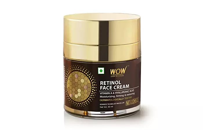 Wow Skin Science Retinol Face Cream