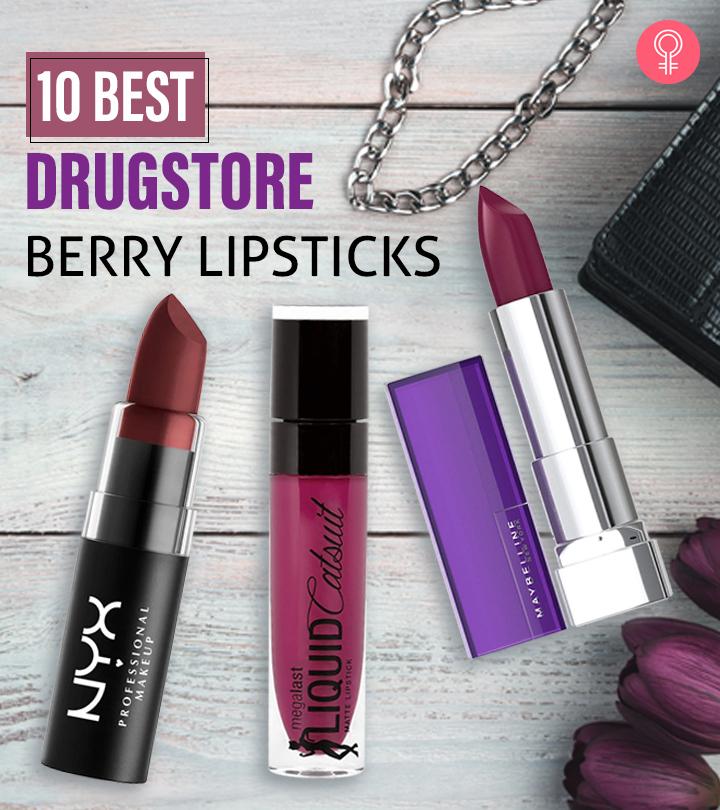 best drugstore dark purple lipstick