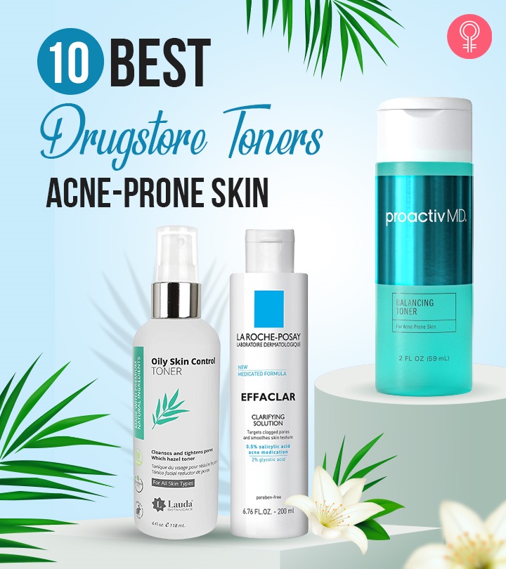 10 Best Drugstore Toners For Acne-Prone Skin