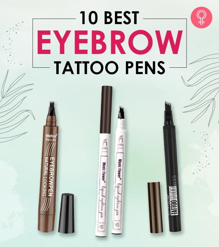 Style Craze Waterproof 4 Fork Tip Fine Sketch Enhancer Eyebrow Tattoo Pen  Microblading Eyebrow Tattoo Tint Henna Eyebrow Gel Makeup Tool 55 ml   Price in India Buy Style Craze Waterproof 4