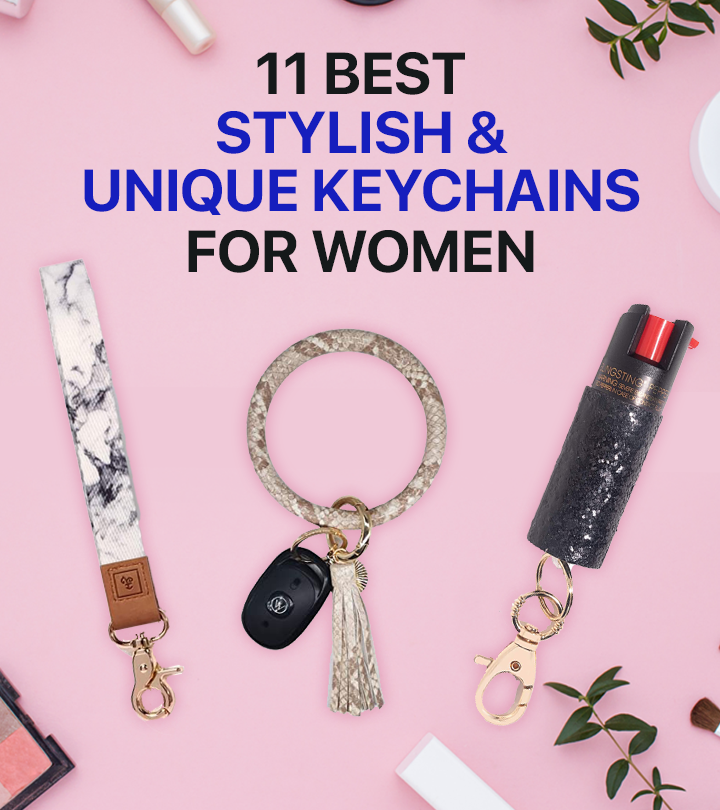 11 Best Stylish And Unique Keychains For Women Of 2021