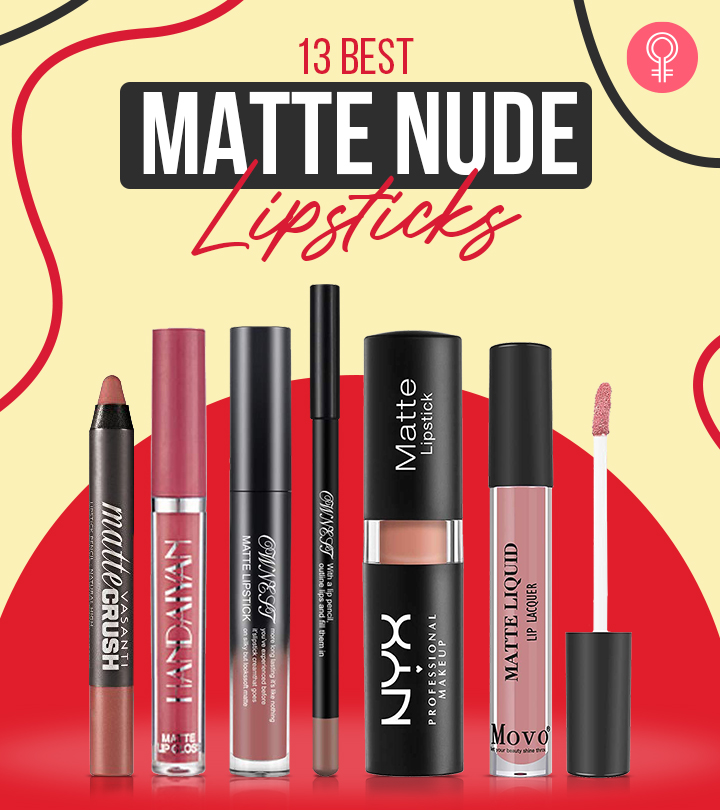 13 Best Matte Nude Lipsticks That Go Best With Your Skin Tone