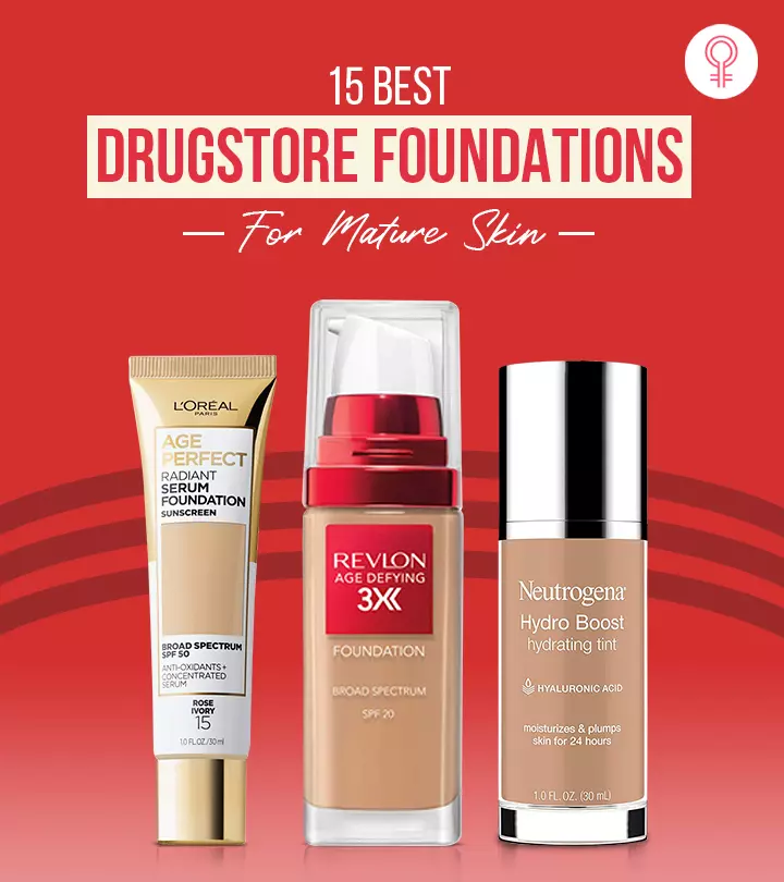 15 Best Drugstore Foundations For Mature Skin Over 50, Expert's ...