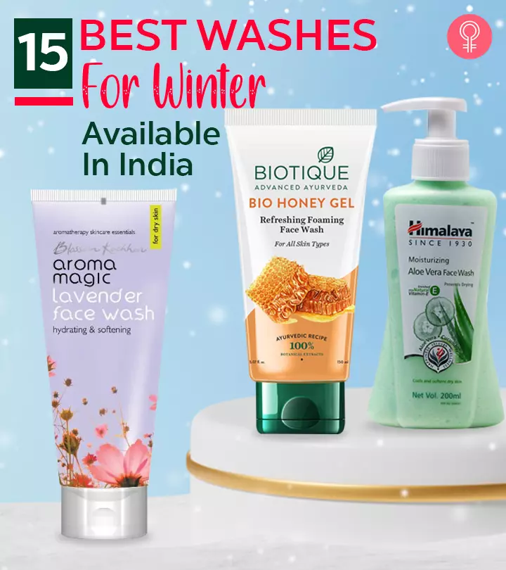 Keep your skin healthy and glowing in the cold climate with nourishing facial cleansers.