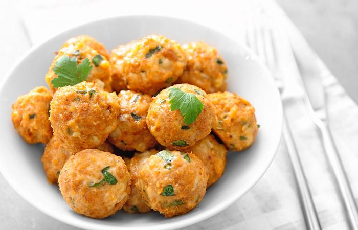 Cheese-Filled Meatballs