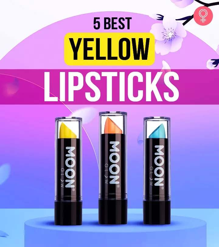 5 Best Yellow Lipsticks Of 2021
