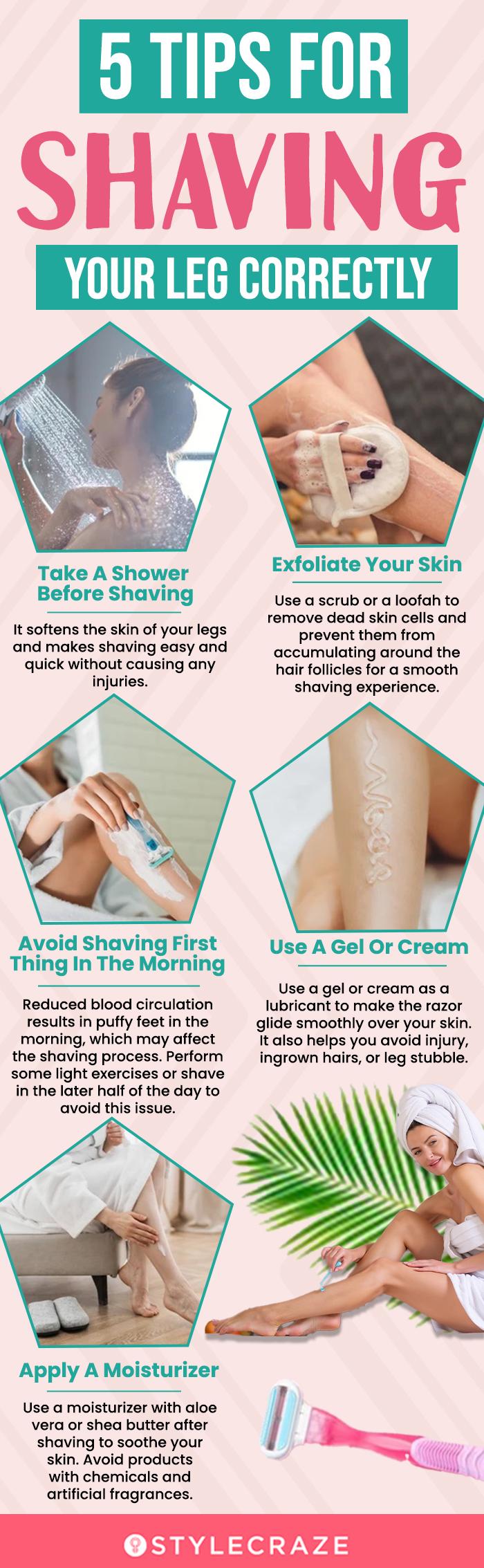 How To Shave Your Legs Properly & Tips To Avoid Blunders