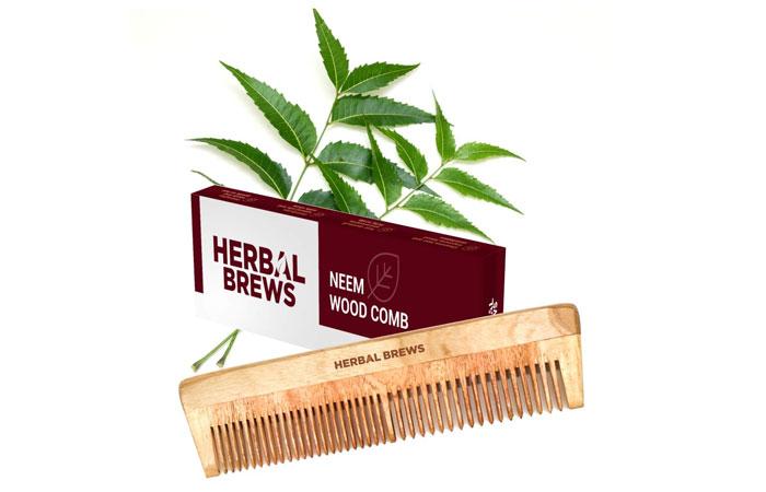 Kabello Handmade Neem Wood Comb