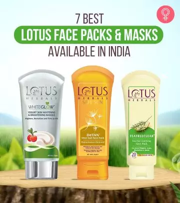 7 Best Lotus Face Packs and Masks Available In India