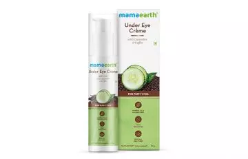 8. Mamaearth Under Eye Cream With Cucumber & Coffee