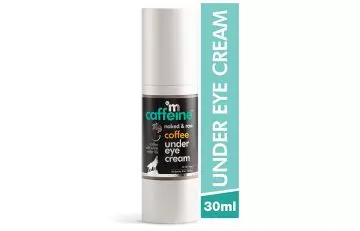 9. MCaffeine Naked &Raw Coffee Under Eye Cream