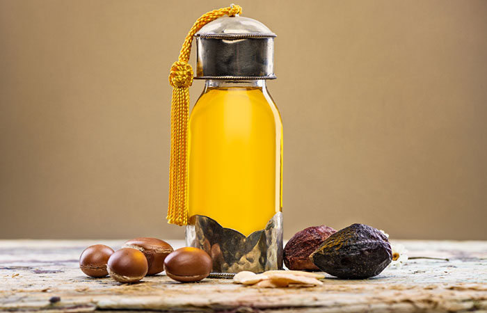 Argan oil and coconut water for hair growth