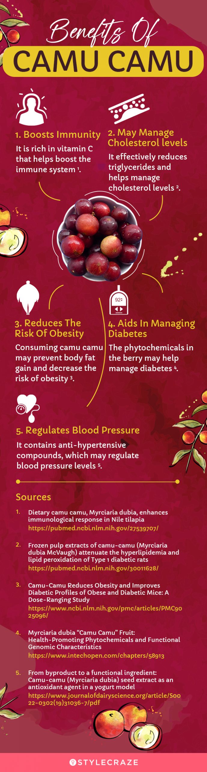 benefits of camu camu (infographic)
