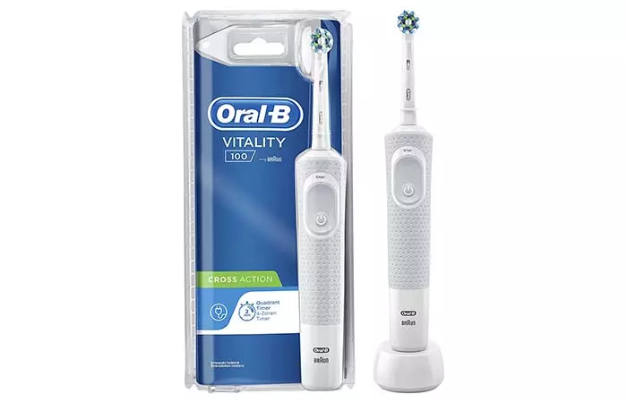 Best 2D Cleaning Oral B Vitality 100 Cross Action Electric Rechargeable Toothbrush