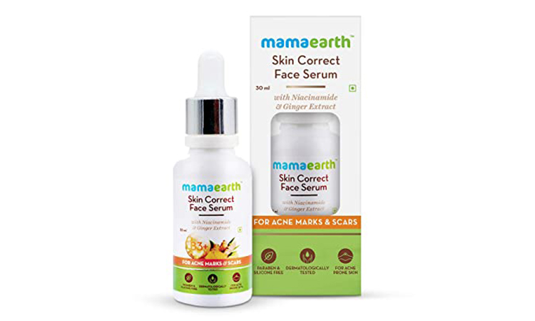 Best All-Natural Formula Mamaearth Skin Correct Face Serum
