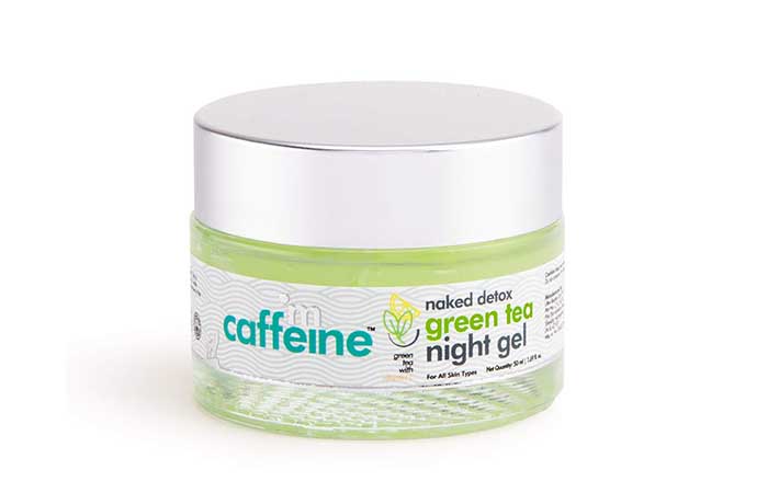Best For Detoxifying mCaffeine Naked Detox Green Tea Night Gel
