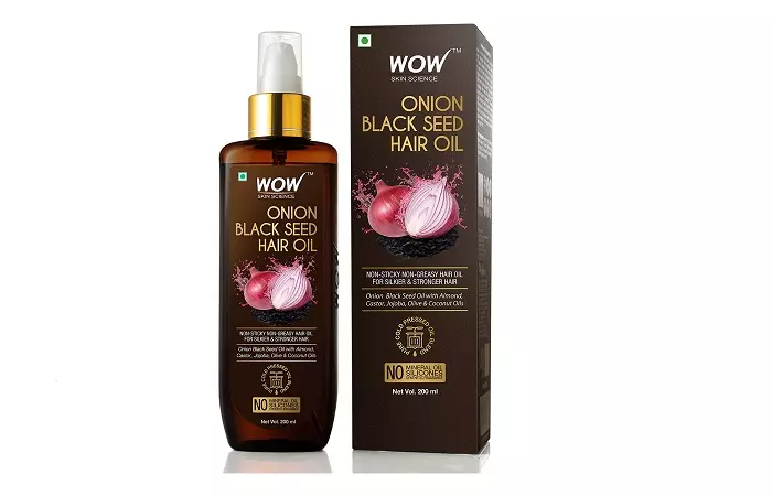 Best For Healthy Hair WOW Skin Science Onion Black Seed Hair Oil