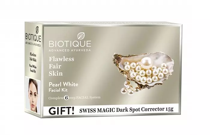 Best For Reducing Tan Biotique Advanced Ayurveda Bio Pearl White Facial Kit