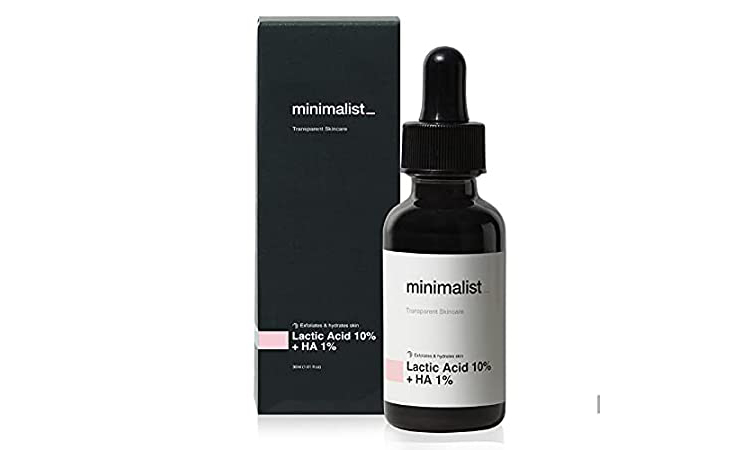 Best For Sensitive Skin Minimalist Lactic Acid 10% + HA 1%