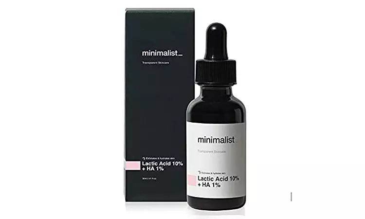 Minimalist 10% AHA BHA Exfoliating Serum For Beginners