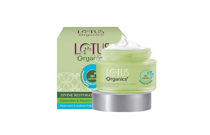 Best Natural Choice Lotus Organics Divine Restorative Night Crème