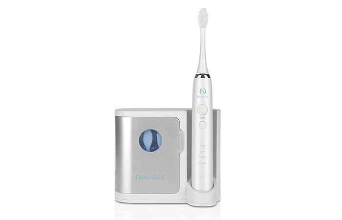 Best Toothbrush With UV Sterilization OralScape Sonicwhite Rechargeable Electric Toothbrush