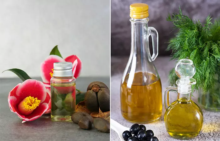 Camellia Oil And Olive Oil