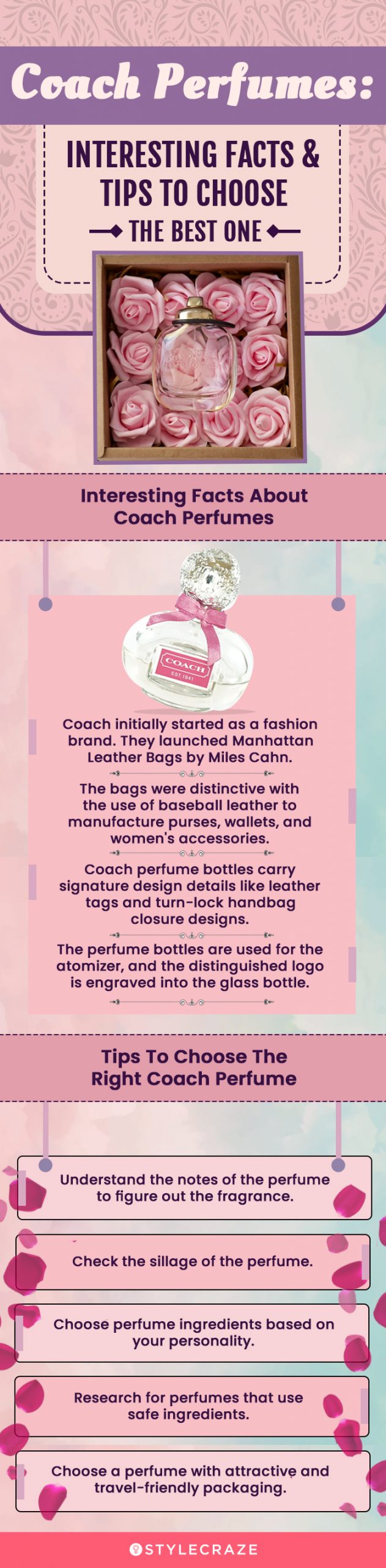 Coach Perfumes: Interesting Facts & Tips To Choose The Best One