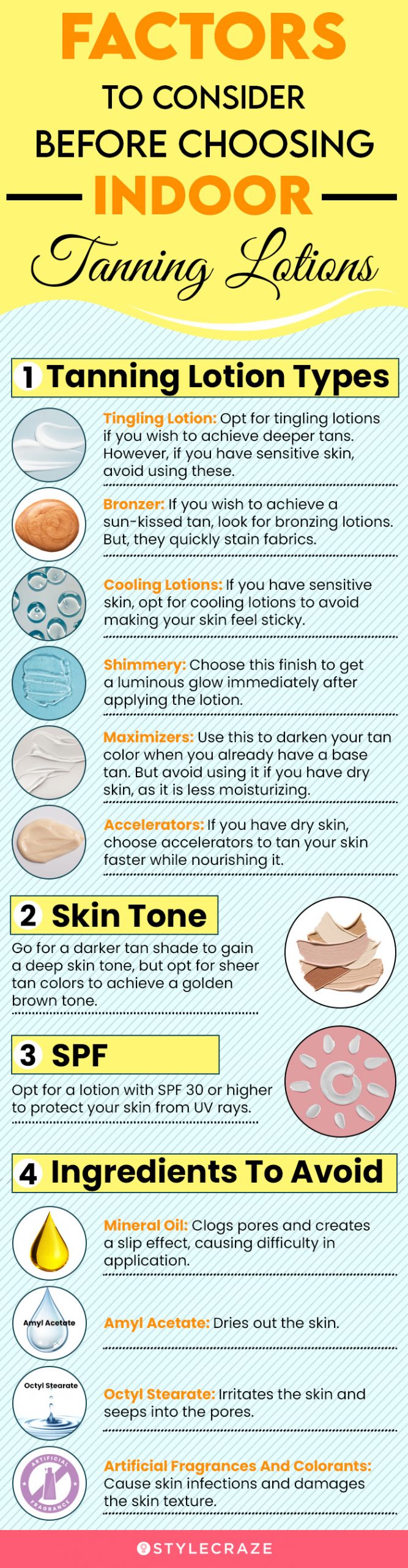 Factors To Consider Before Choosing Indoor Tanning Lotions