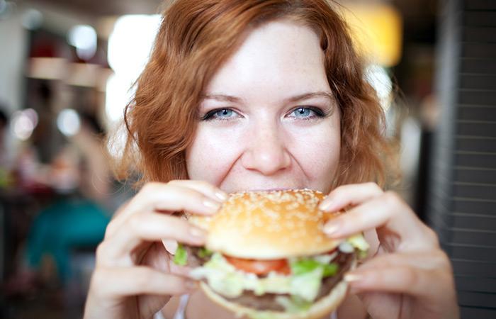 Women may also be interesting in talking about food