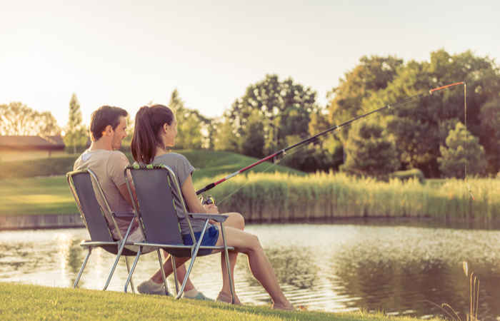 Go fishing as a hobby for couples