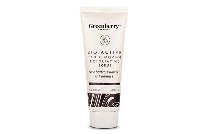 Greenberry Organics Bio Active Tan Removing Exfoliating Scrub