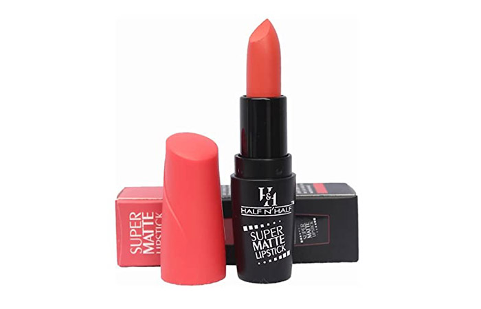Half N’ Half Super Matte Lipstick – Peach Twist