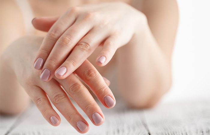 Hand Lotions can get nail glue off the skin